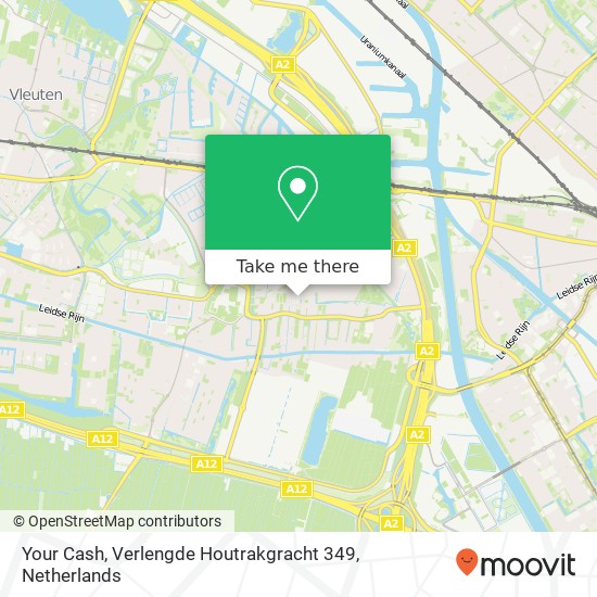 Your Cash, Verlengde Houtrakgracht 349 kaart