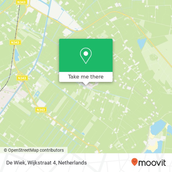 De Wiek, Wijkstraat 4 kaart