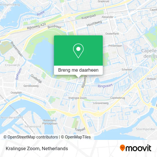 Kralingse Zoom kaart