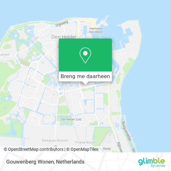 Gouwenberg Wonen kaart