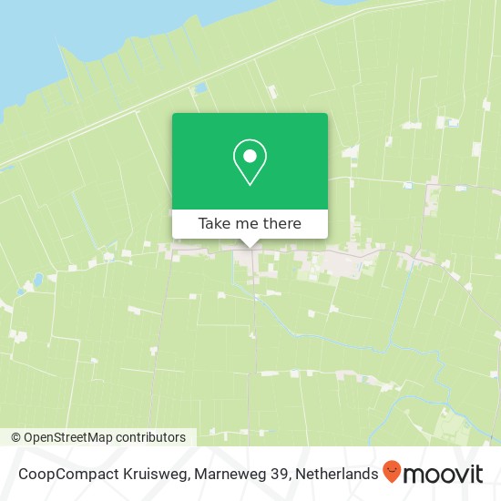 CoopCompact Kruisweg, Marneweg 39 kaart