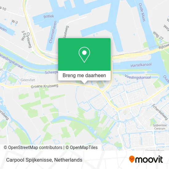 Carpool Spijkenisse kaart