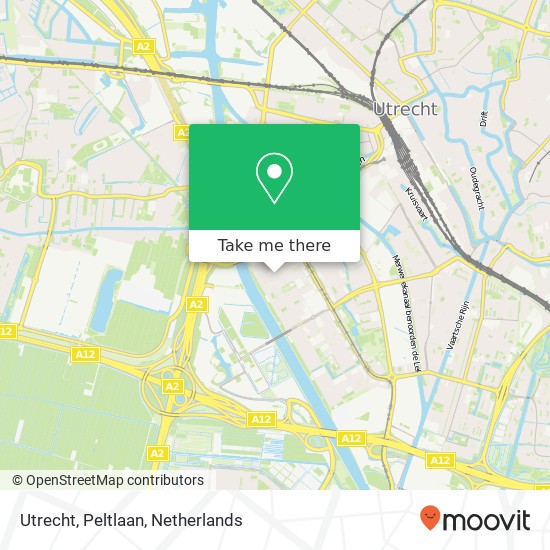 Utrecht, Peltlaan kaart