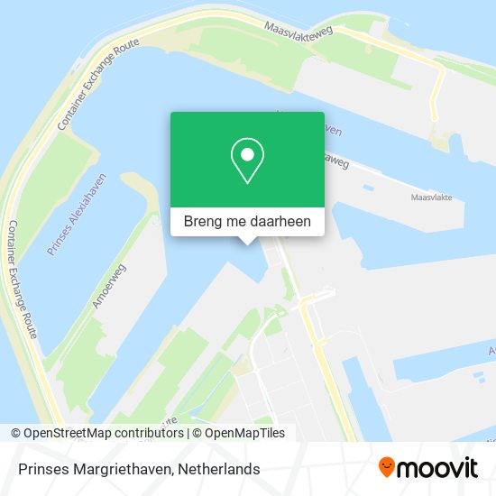 Prinses Margriethaven kaart