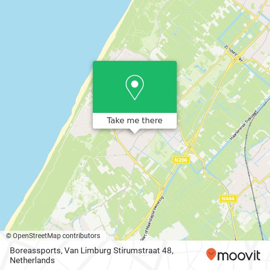 Boreassports, Van Limburg Stirumstraat 48 kaart