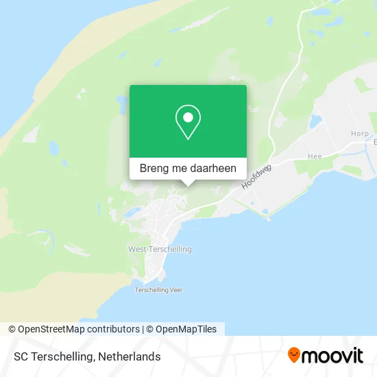 SC Terschelling kaart
