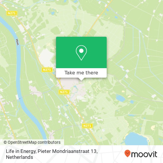 Life in Energy, Pieter Mondriaanstraat 13 kaart