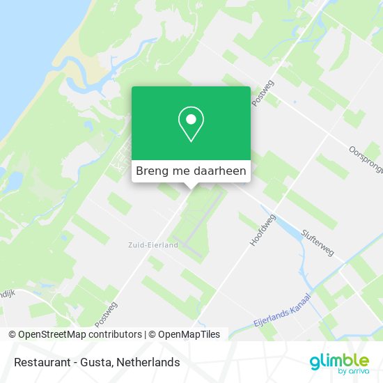 Restaurant - Gusta kaart