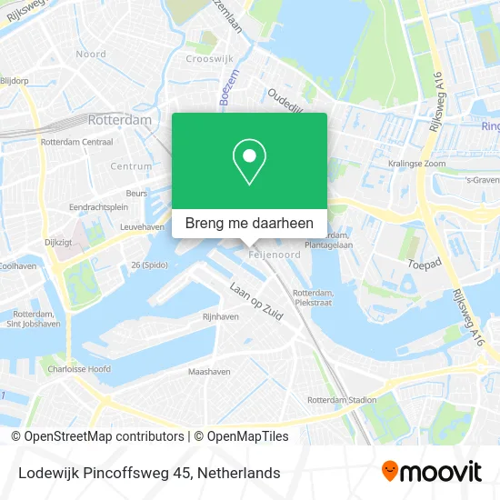 Lodewijk Pincoffsweg 45 kaart