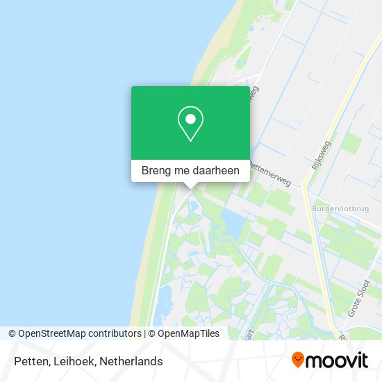 Petten, Leihoek kaart