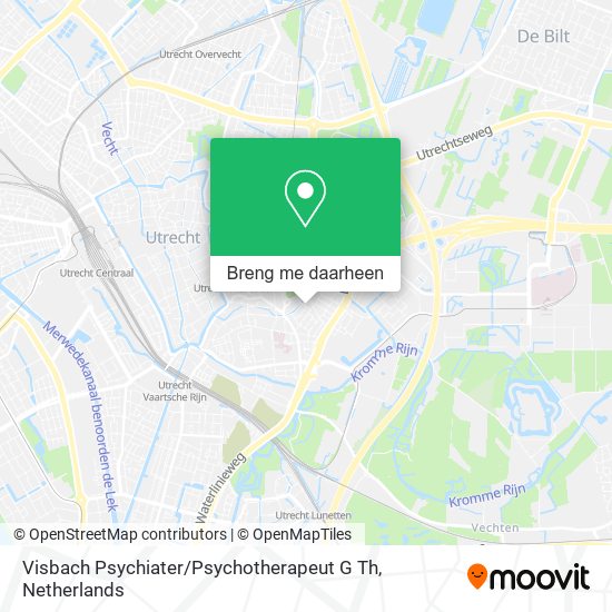Visbach Psychiater / Psychotherapeut G Th kaart
