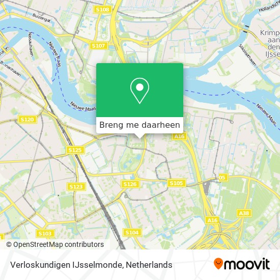 Verloskundigen IJsselmonde kaart