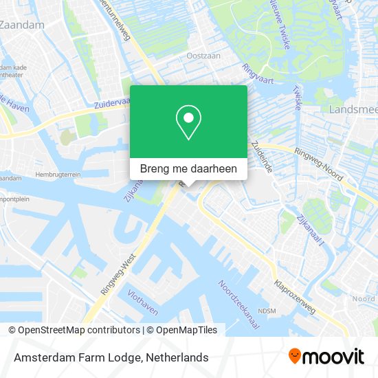 Amsterdam Farm Lodge kaart