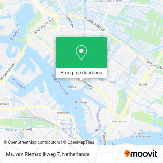 Ms. van Riemsdijkweg 7 kaart