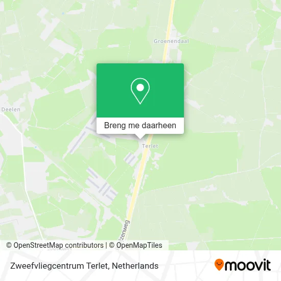 Zweefvliegcentrum Terlet, Apeldoornseweg 203 kaart