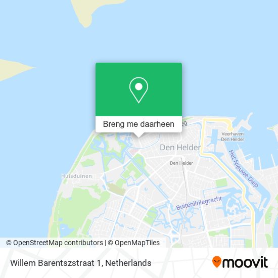 Willem Barentszstraat 1 kaart