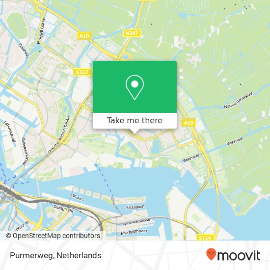Purmerweg, 1023 Amsterdam kaart