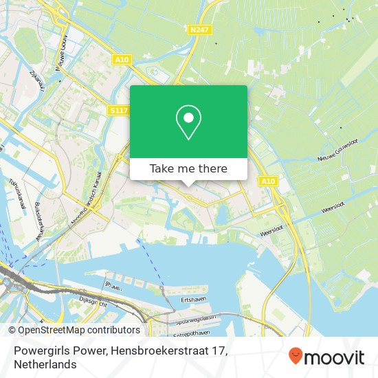 Powergirls Power, Hensbroekerstraat 17 kaart