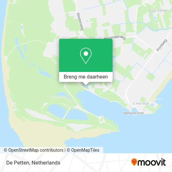 De Petten kaart