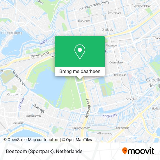 Boszoom (Sportpark) kaart