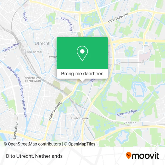Dito Utrecht kaart
