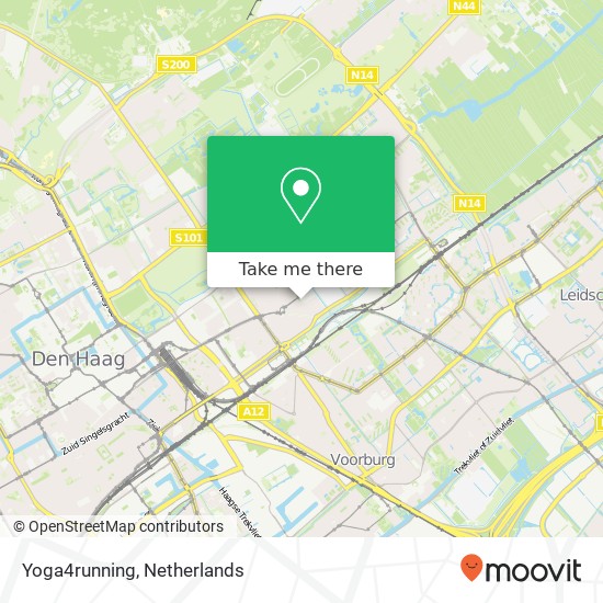 Yoga4running, Van Heutszstraat kaart