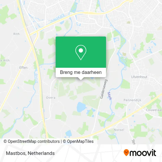 Mastbos kaart