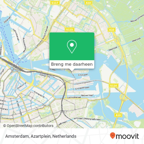 Amsterdam, Azartplein kaart