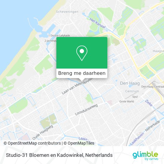 Studio-31 Bloemen en Kadowinkel kaart