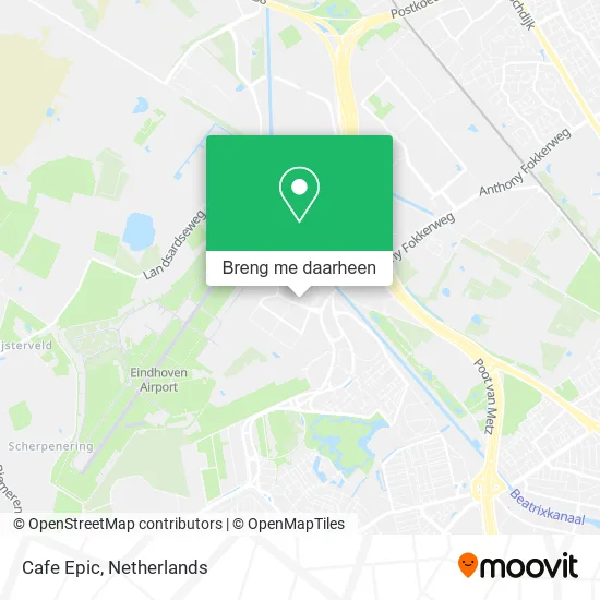 Cafe Epic kaart