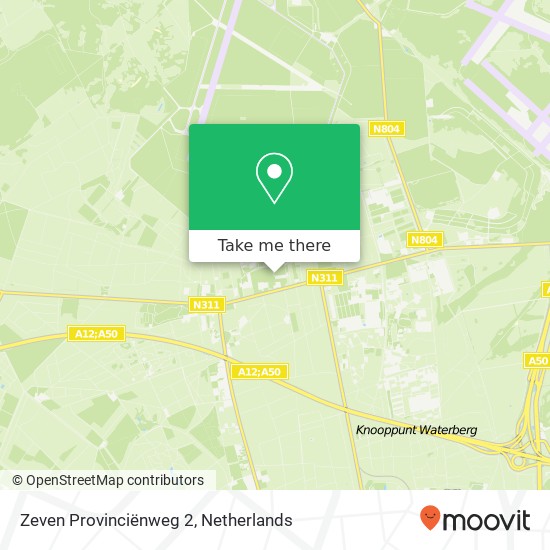 Zeven Provinciënweg 2, 6816 TZ Arnhem kaart