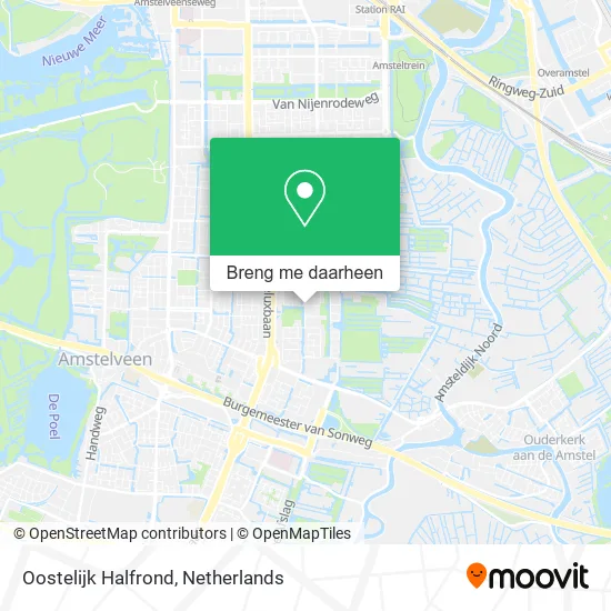 Oostelijk Halfrond kaart