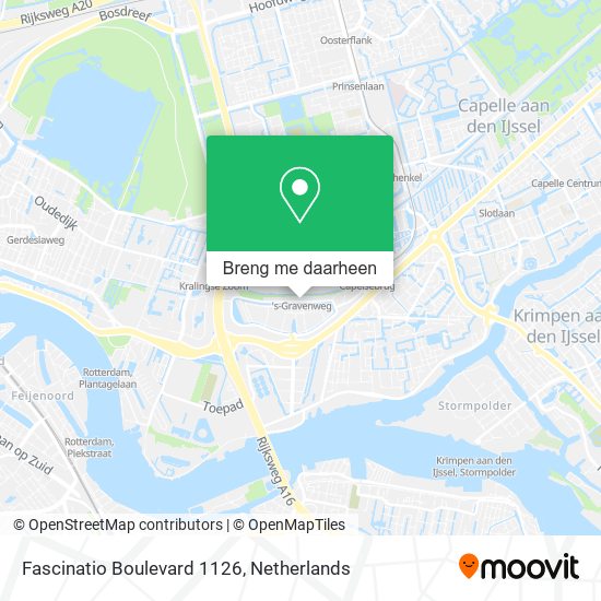 Fascinatio Boulevard 1126 kaart