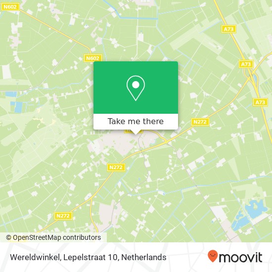 Wereldwinkel, Lepelstraat 10 kaart