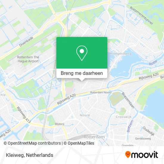 Kleiweg kaart