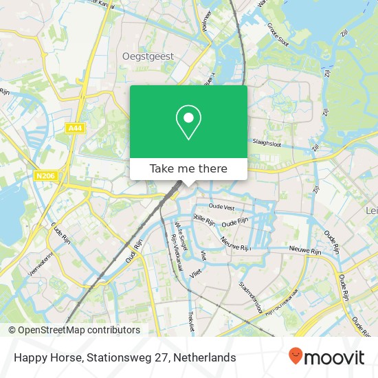 Happy Horse, Stationsweg 27 kaart