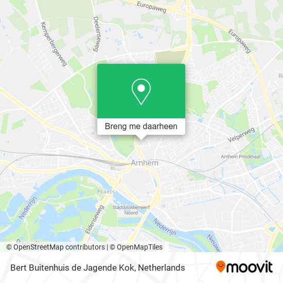 Bert Buitenhuis de Jagende Kok kaart