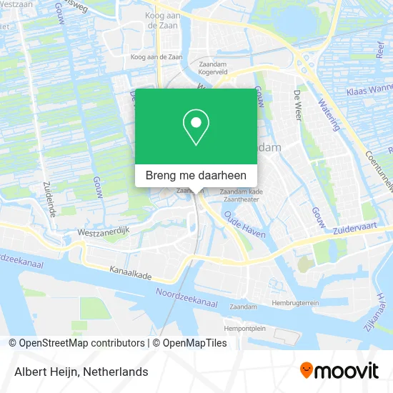 Albert Heijn kaart