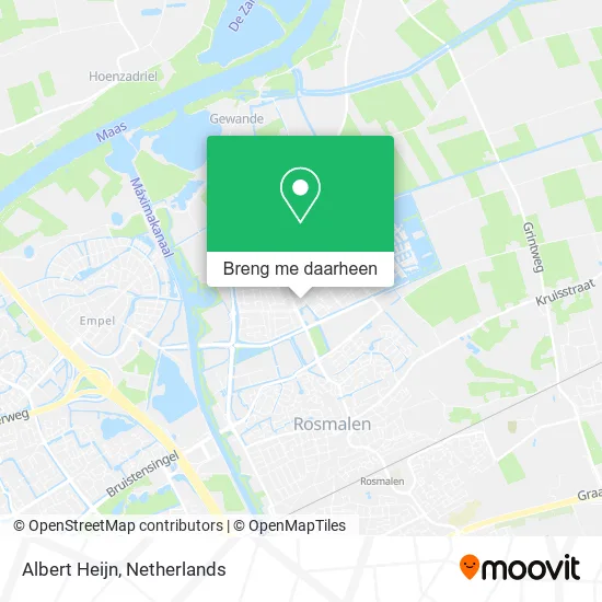 Albert Heijn kaart