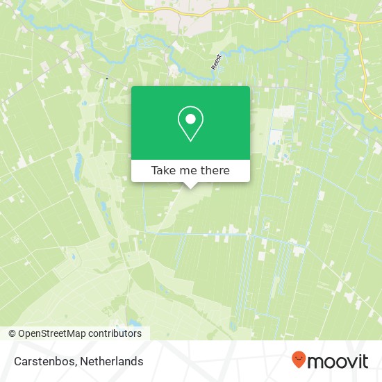 Carstenbos kaart