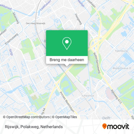 Rijswijk, Polakweg kaart