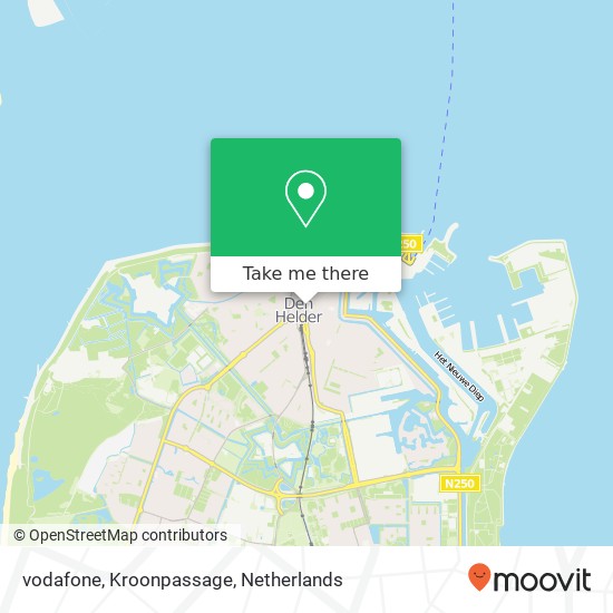 vodafone, Kroonpassage kaart