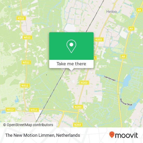 The New Motion Limmen kaart