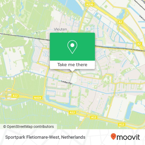 Sportpark Fletiomare-West, Europaweg 3451 kaart