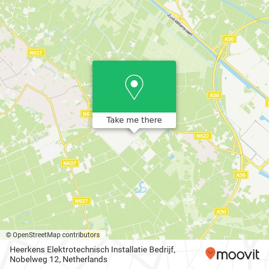 Heerkens Elektrotechnisch Installatie Bedrijf, Nobelweg 12 kaart