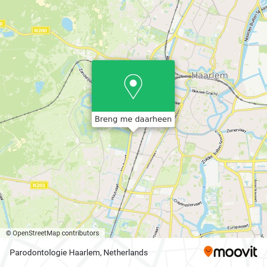 Parodontologie Haarlem kaart