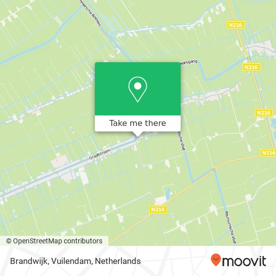 Brandwijk, Vuilendam kaart