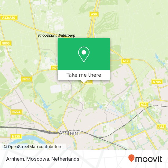 Arnhem, Moscowa kaart