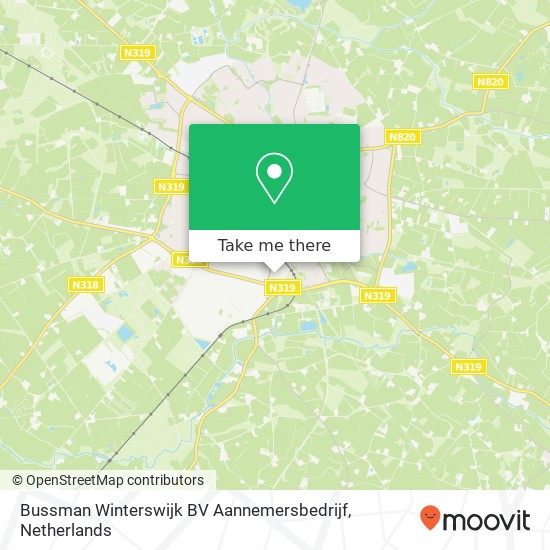 Bussman Winterswijk BV Aannemersbedrijf kaart