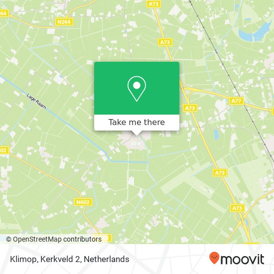 Klimop, Kerkveld 2 kaart